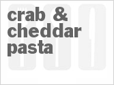 recipe for crab & cheddar pasta