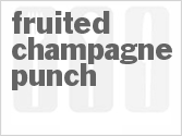 recipe for fruited champagne punch
