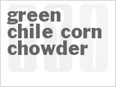 recipe for green chile corn chowder