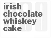 recipe for irish chocolate whiskey cake