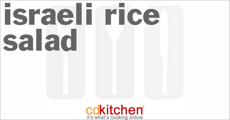 Israeli Rice Salad - CDKitchen.com