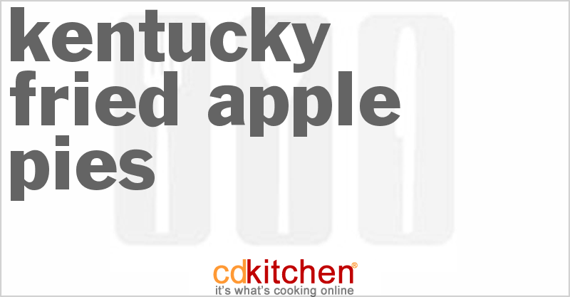 Kentucky Fried Apple Pies - CDKitchen.com