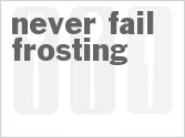 recipe for never-fail frosting