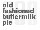 recipe for old fashioned buttermilk pie