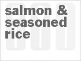 recipe for salmon & seasoned rice