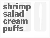 recipe for shrimp salad cream puffs