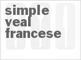 recipe for simple veal francese
