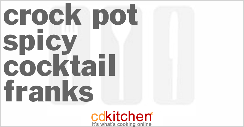 Spicy Cocktail Franks - CDKitchen.com