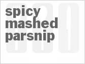 recipe for spicy mashed parsnip