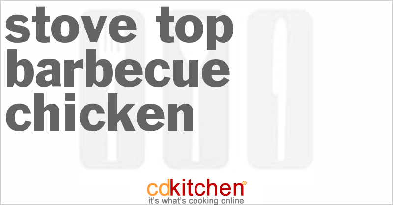 Stove-Top Barbecue Chicken - CDKitchen.com
