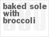 Baked Sole with Broccoli