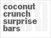 Coconut Crunch Surprise Bars