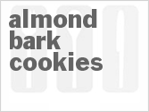 recipe for almond bark cookies