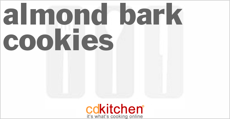 Almond Bark Cookies - CDKitchen.com
