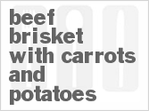 recipe for beef brisket with carrots and potatoes