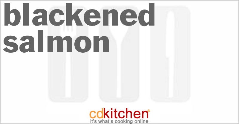 Blackened Salmon - CDKitchen.com