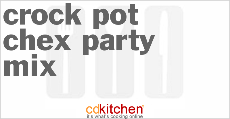 Chex Party Mix - CDKitchen.com