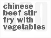 recipe for chinese beef stir fry with vegetables