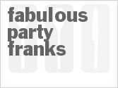 recipe for fabulous party franks