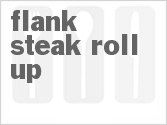 recipe for flank steak roll-up