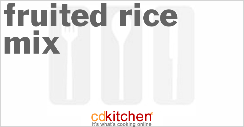 Fruited Rice Mix - CDKitchen.com