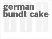 recipe for german bundt cake