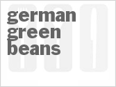 recipe for german green beans
