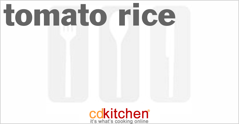 Indian-Style Tomato Rice - CDKitchen.com