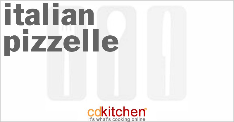 Italian Pizzelle - CDKitchen.com