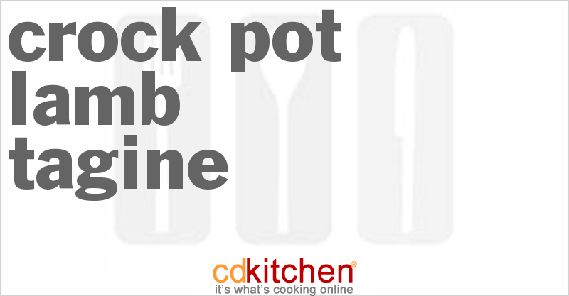 Lamb Tagine - CDKitchen.com