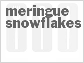 recipe for meringue snowflakes
