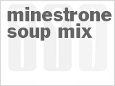recipe for minestrone soup mix