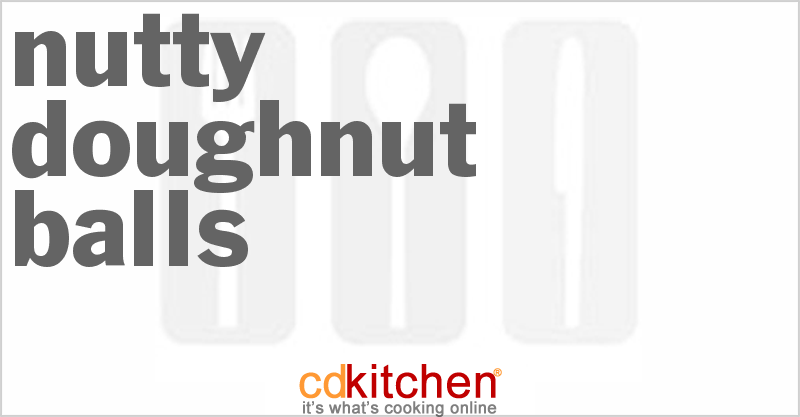 Nutty Doughnut Balls - CDKitchen.com