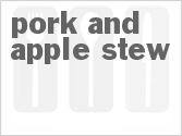 recipe for pork and apple stew