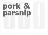 recipe for slow cooker pork & parsnips