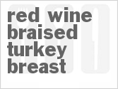 recipe for red wine-braised turkey breast