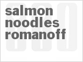 recipe for salmon noodles romanoff
