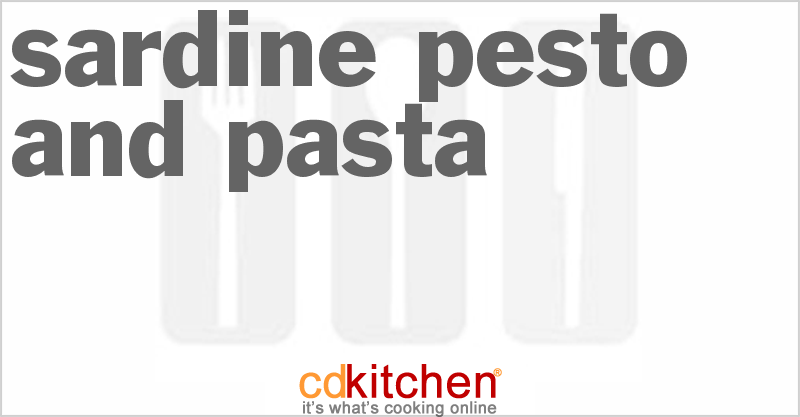 Sardine Pesto and Pasta - CDKitchen.com