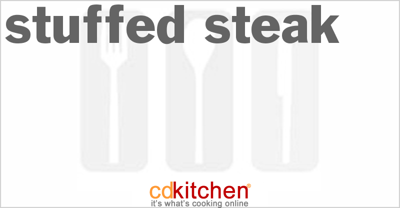 Stuffed Steak - CDKitchen.com