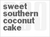 recipe for sweet southern coconut cake