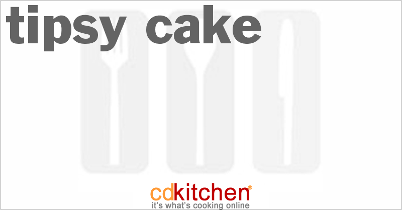 Tipsy Cake - CDKitchen.com