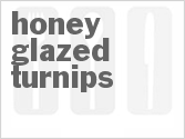 Honey Glazed Turnips