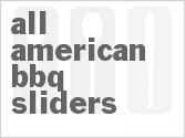 recipe for all-american bbq sliders