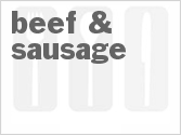 recipe for beef & sausage