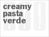 recipe for creamy pasta verde