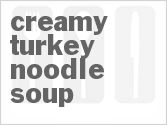 recipe for creamy turkey noodle soup