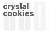 recipe for crystal cookies