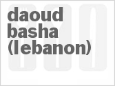 recipe for daoud basha (lebanon)
