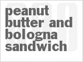 recipe for peanut butter and bologna sandwich