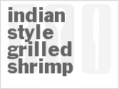 recipe for indian-style grilled shrimp